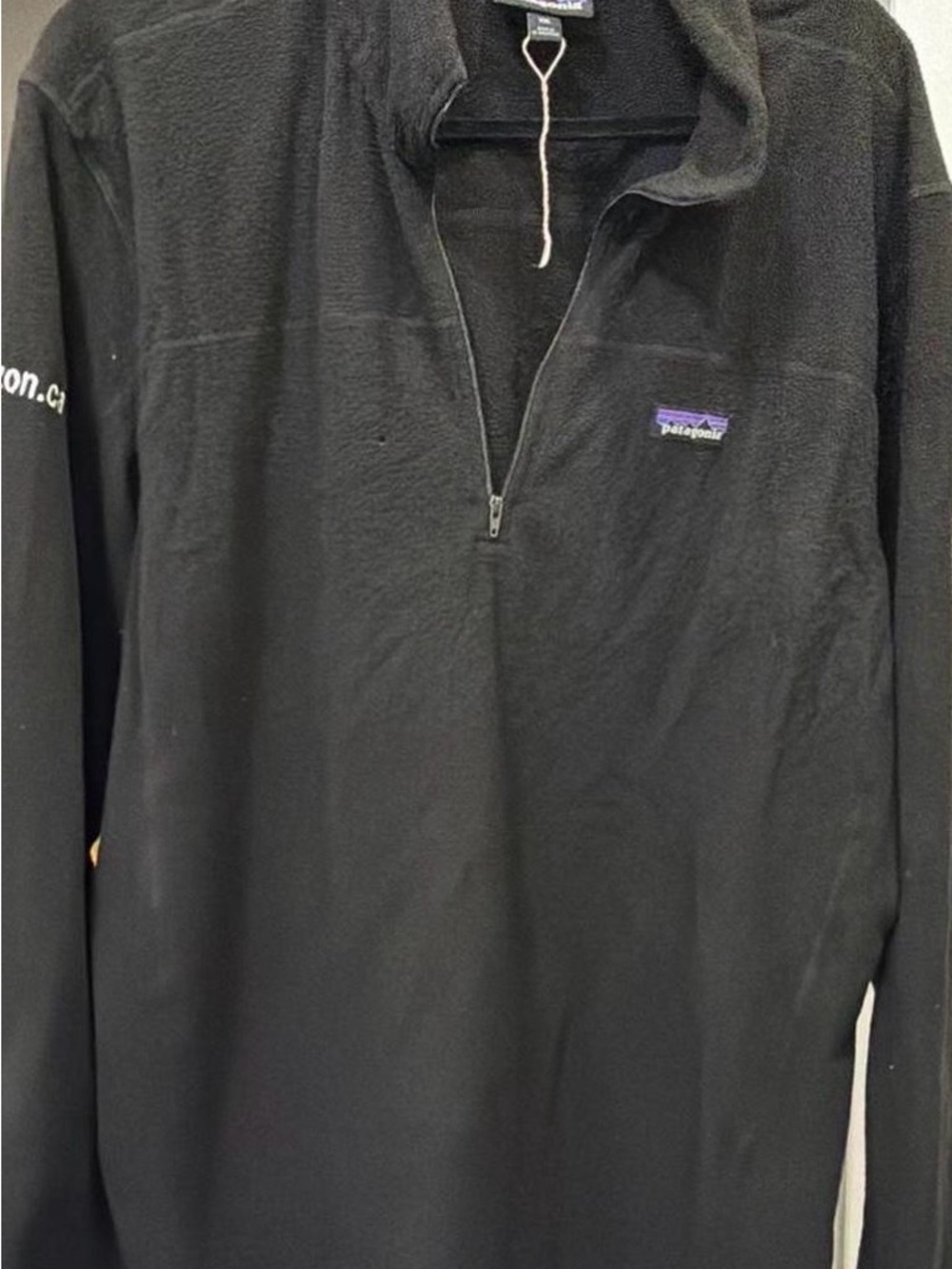 Patagonia Black Half-Zip Fleece Pullover